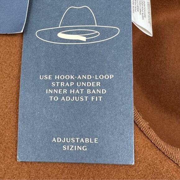 NWT Universal Thread Felt Brown Adjustable Boho Western Hat size S/M - Picture 4 of 7